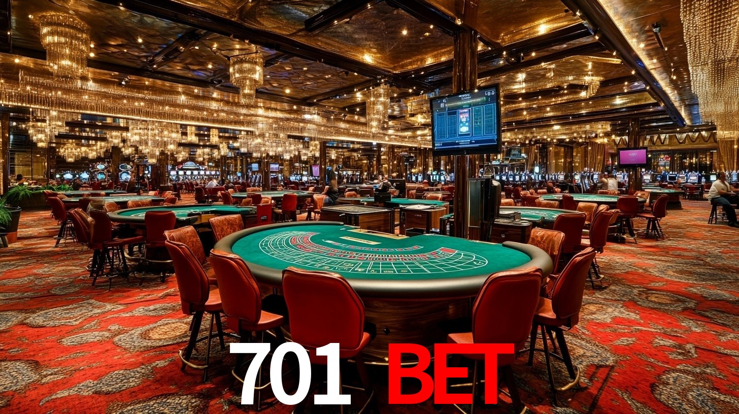 Sinta a adrenalina dos jogos de cassino com 701 bet